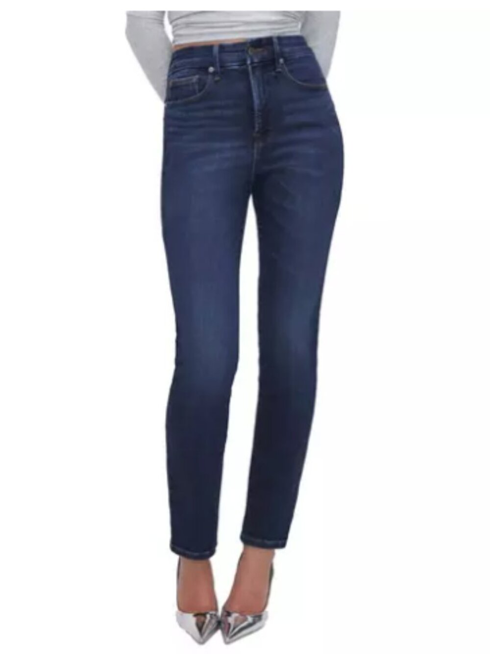 Good American Good Classic- Slim Straight High Rise